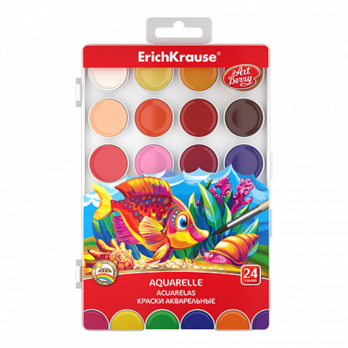 ARTBERRY צבעי מים 24 צבע