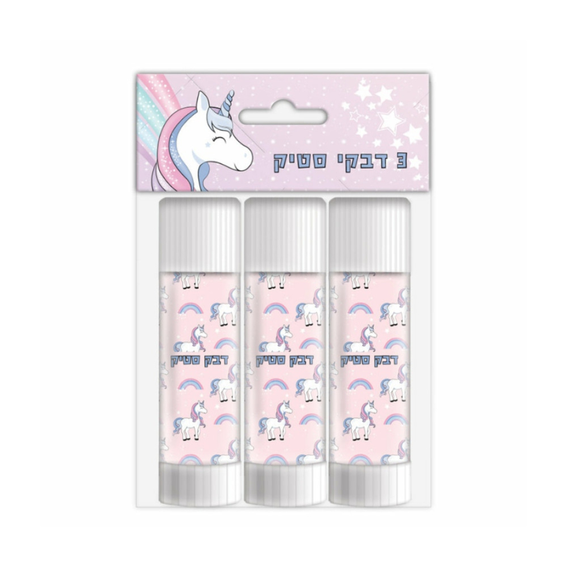 דבק סטיק 15 גרם חד קרן סט 3