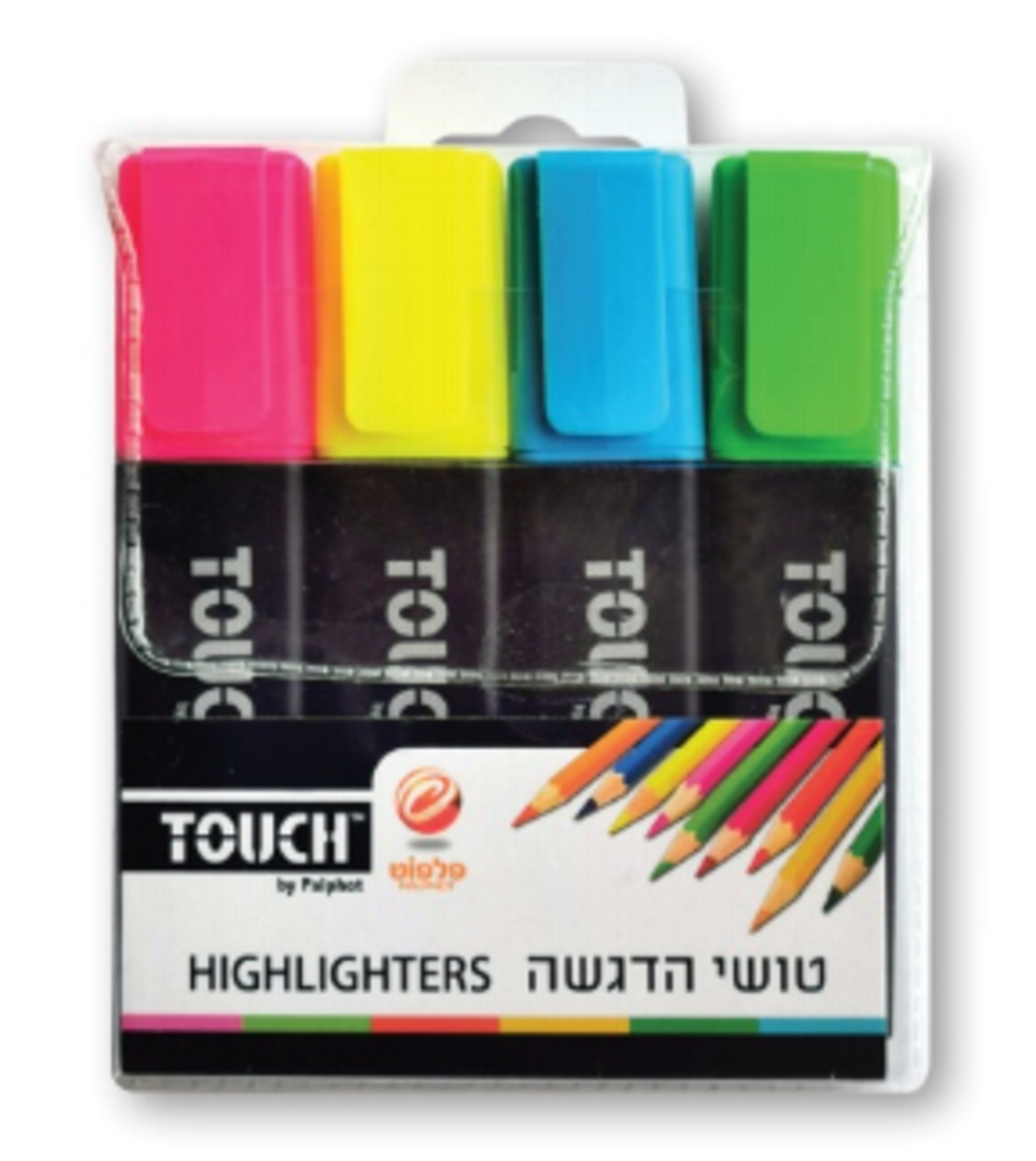 מרקר סט 4 יח טאצ'