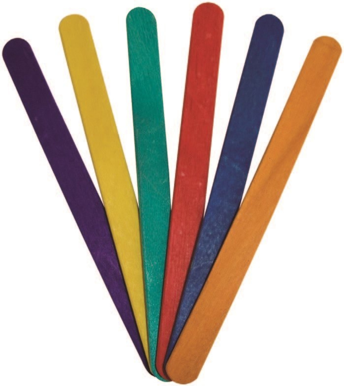 מקלות ארטיק צבעוני