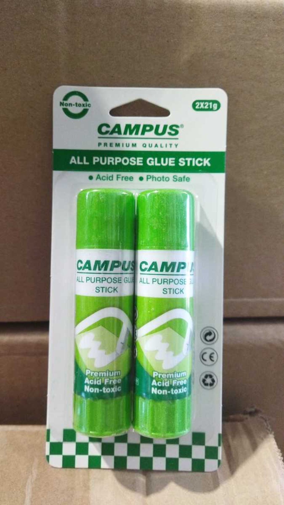 דבק סטיק 21 גרם קמפוס 2X