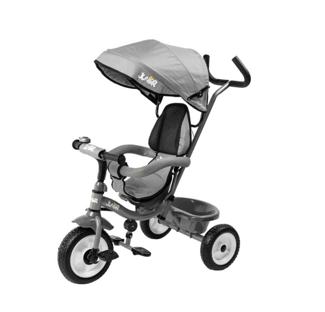 תלת אופן דילוקס JUNIOR l אפור