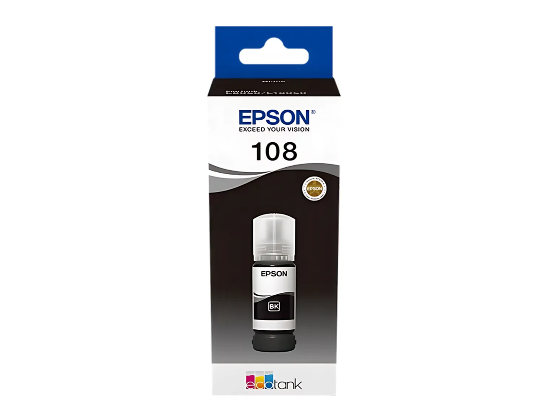 בקבוק דיו 108 EcoTank bottle למדפסת פוטו