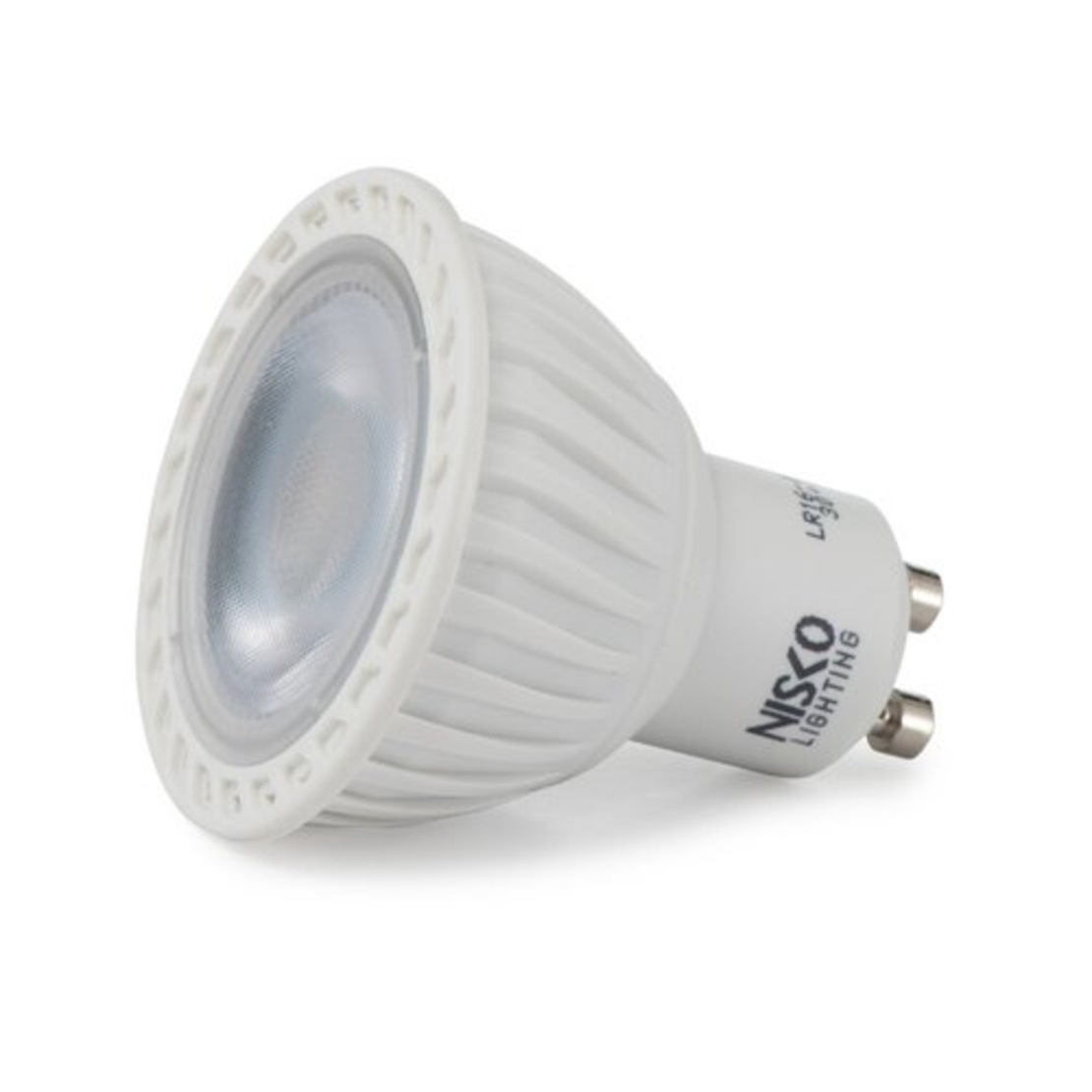נורת דקרויקה לבנה 30° GU10 6W אור חם/קר NISKO