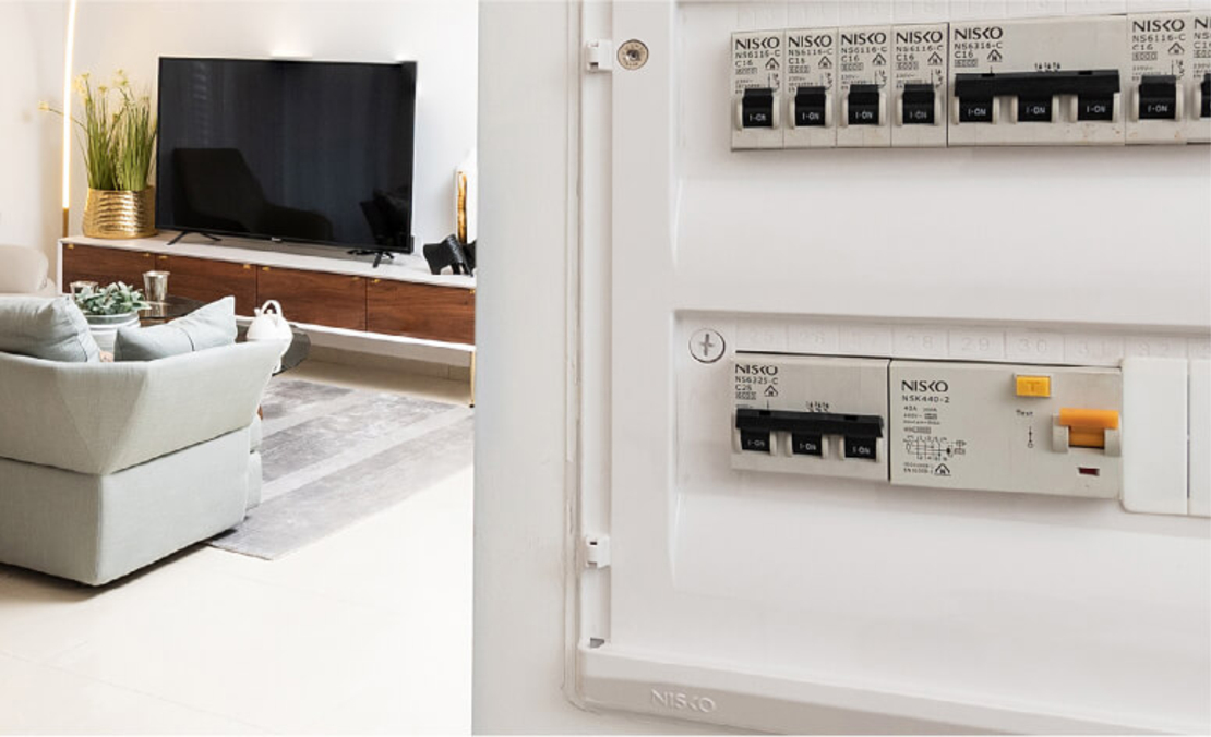 פחת תלת פאזי 30MA AC NISKO 63A סדרת NS-6KA