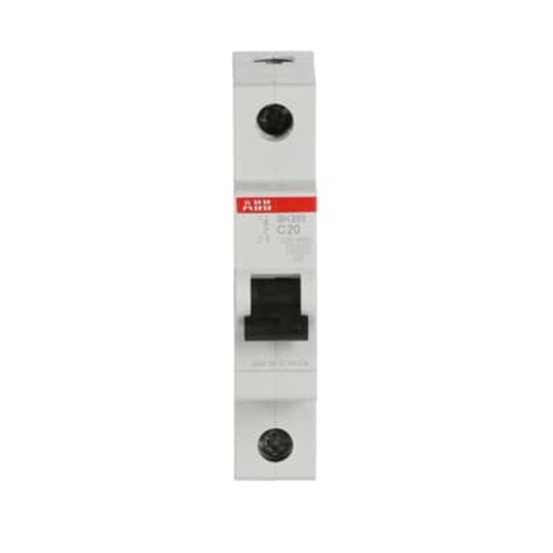 חצי אוטמט חד פאזי 6KA ABB C20 סדרת SH201