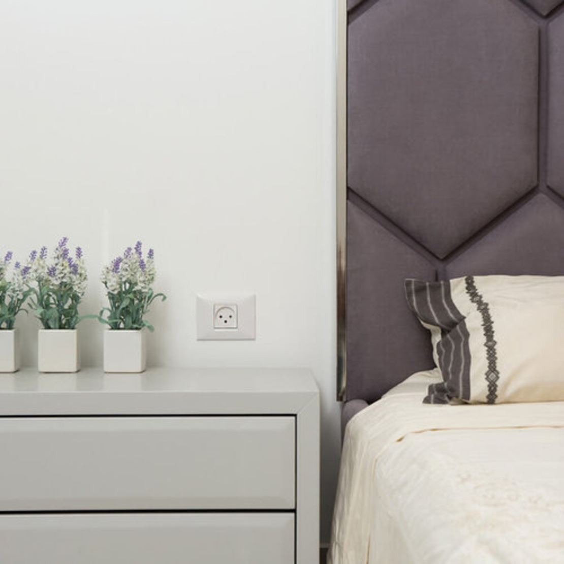 מסגרת BE לבן 2 מודול ניסקו סוויץ