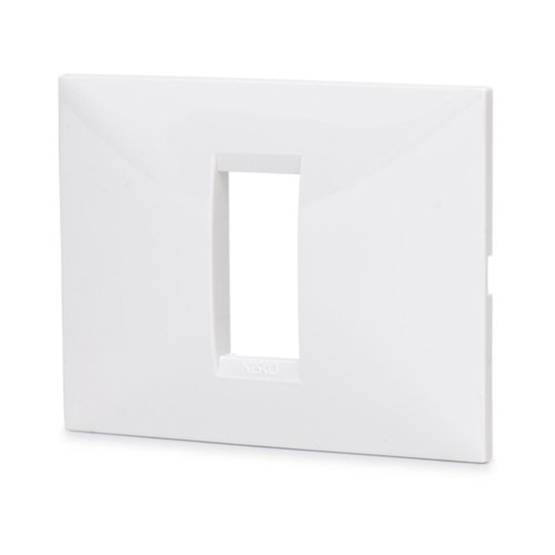 מסגרת BE לבן 1 מודול ניסקו סוויץ