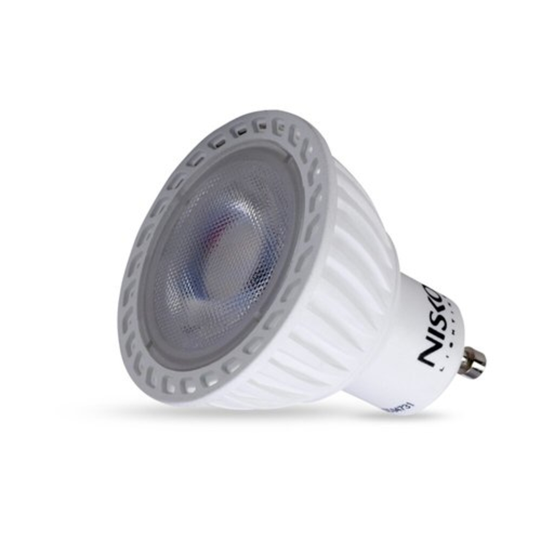 נורת דקרויקה לבנה 60° GU10 6W אור חם/קר NISKO