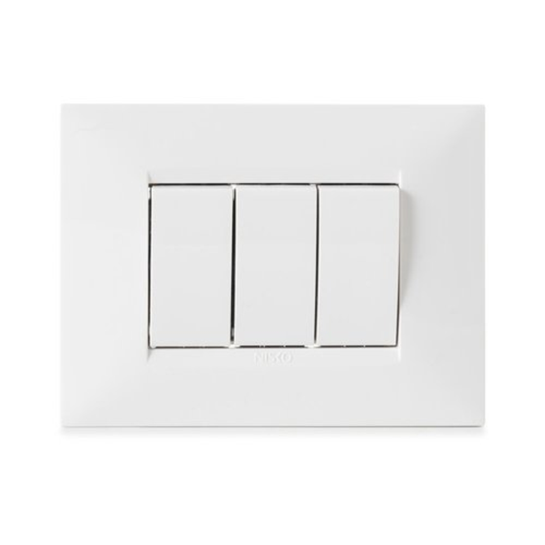 מסגרת BE לבן 3 מודול ניסקו סוויץ