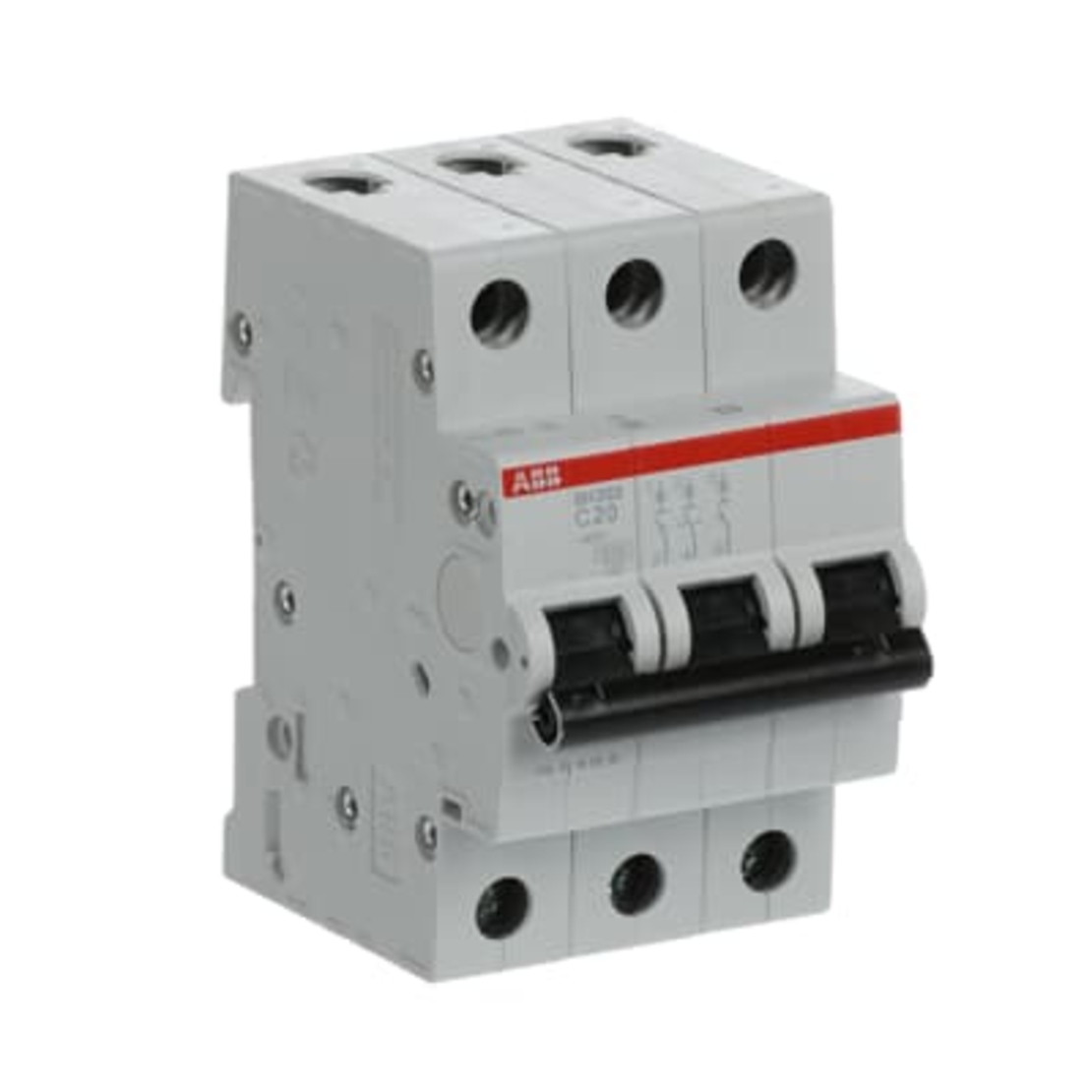 חצי אוטמט תלת פאזי 6KA ABB C20 סדרת SH203