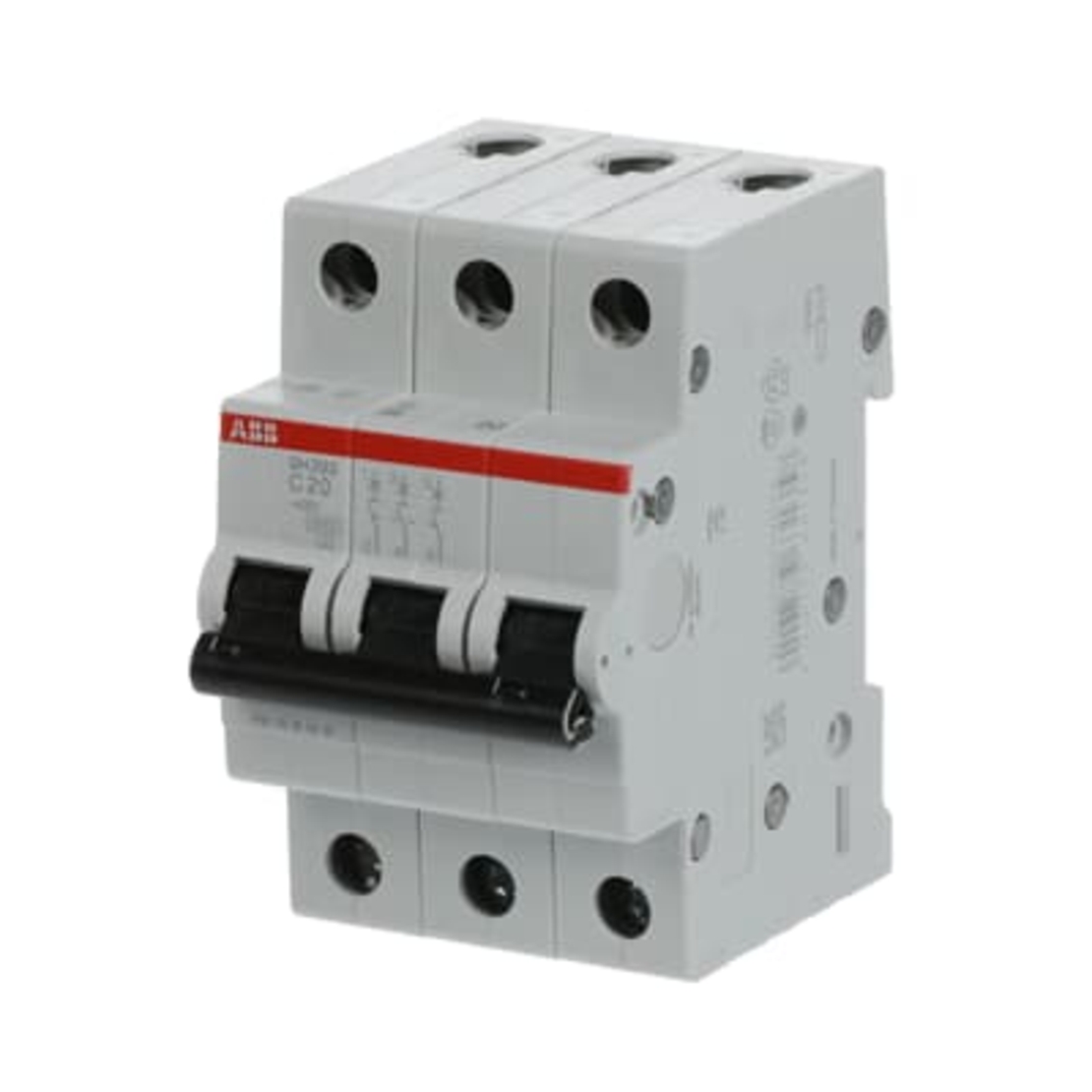 חצי אוטמט תלת פאזי 6KA ABB C20 סדרת SH203
