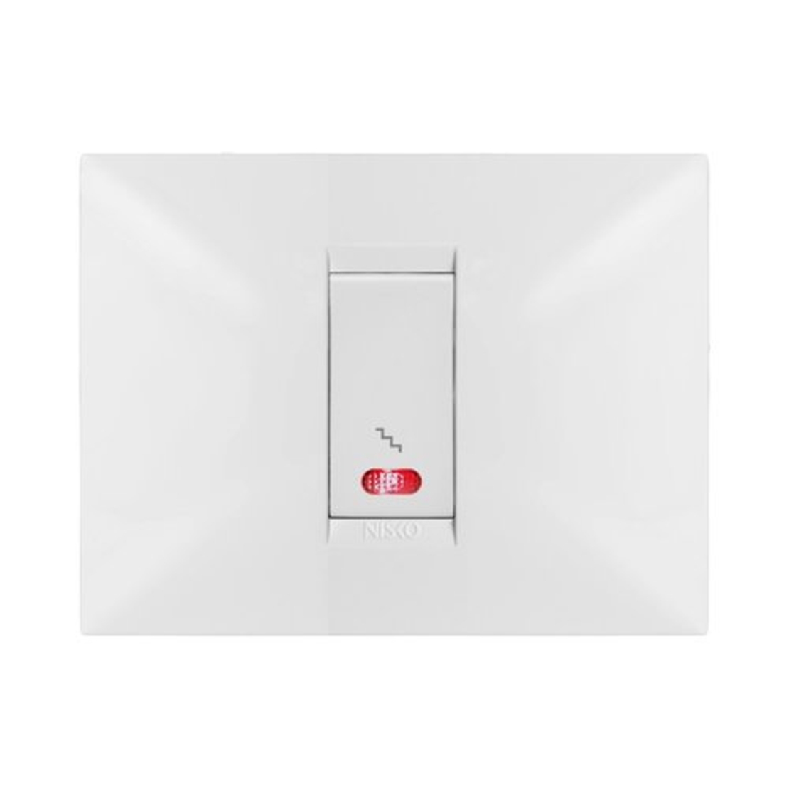 מסגרת BE לבן 1 מודול ניסקו סוויץ