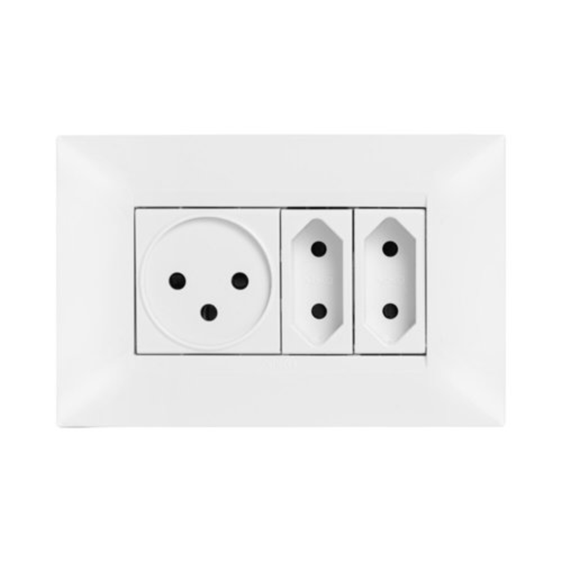 מסגרת BE לבן 4 מודול ניסקו סוויץ