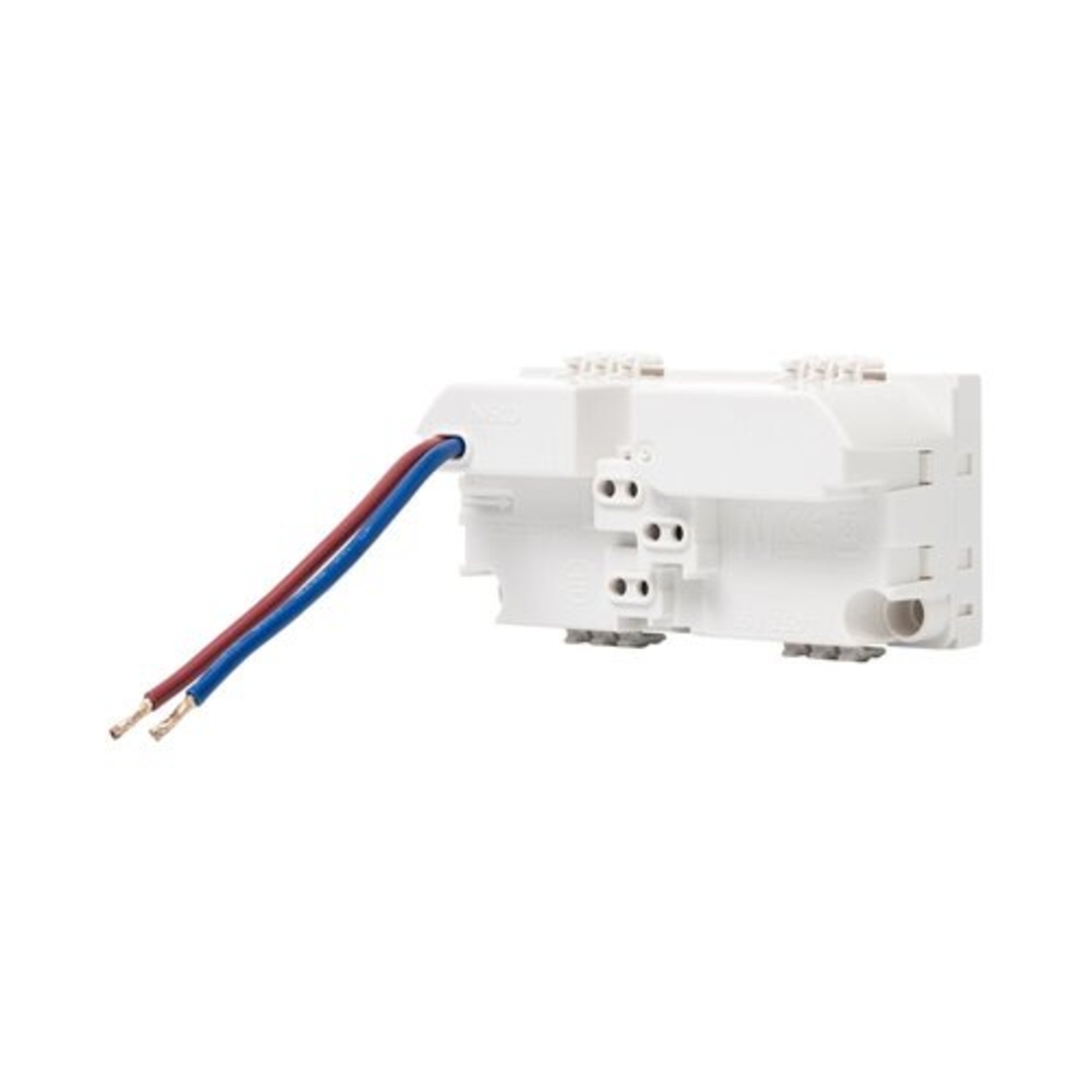 שקע כפול עם מטען USB מהיר TYPE C PD לבן 4M ניסקו סוויץ'