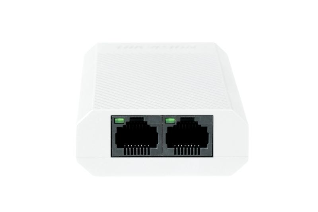 Hikvision DS-3E0503DP-E/R – מפצל PoE גיגה עם 2 פורטי יציאה
