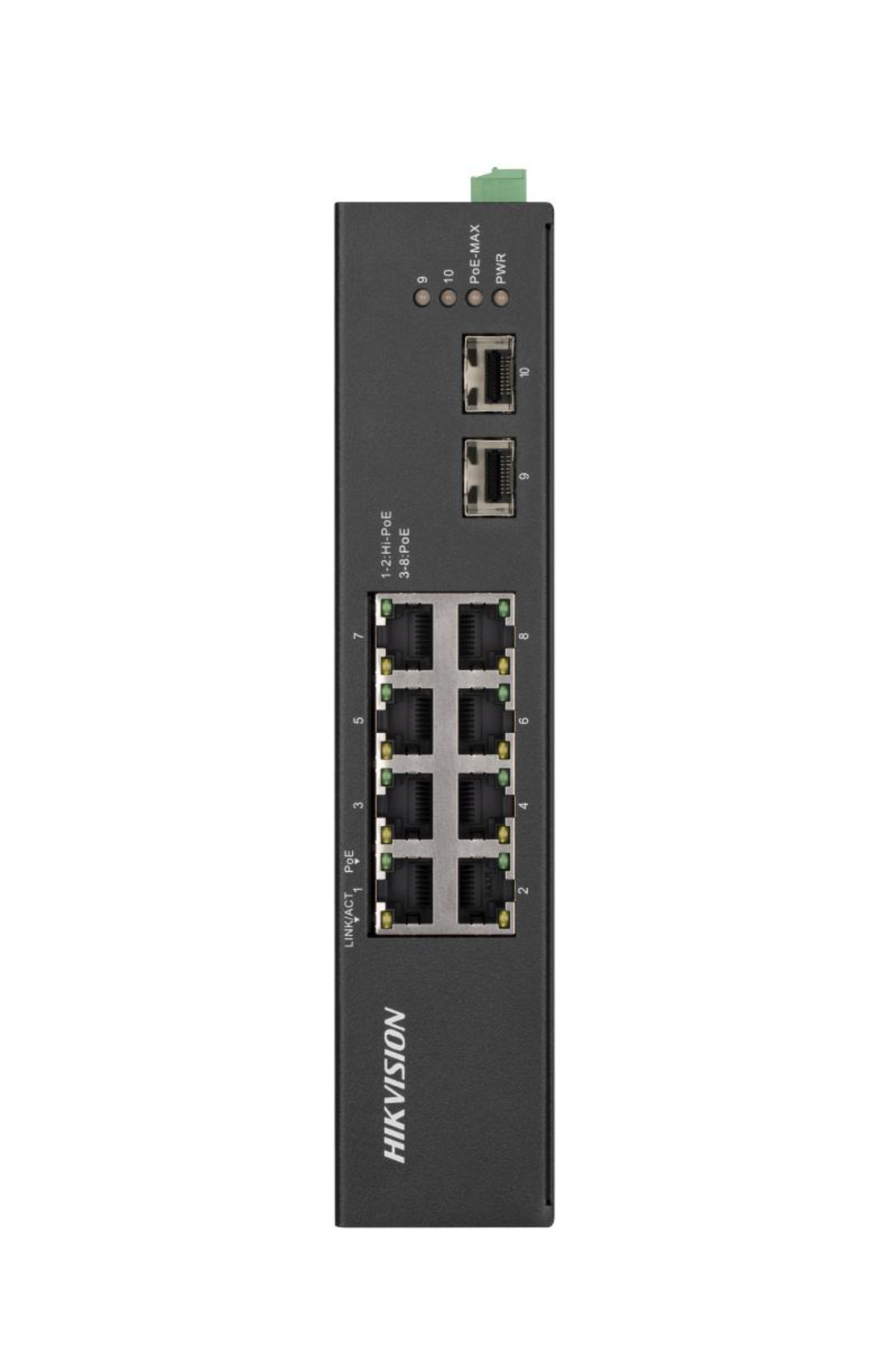 Hikvision DS-3T0510HP-E/HS – מתג רשת מוקשח לא-מנוהל עם Hi-PoEYou said: מתג מוקשח תעשייתי