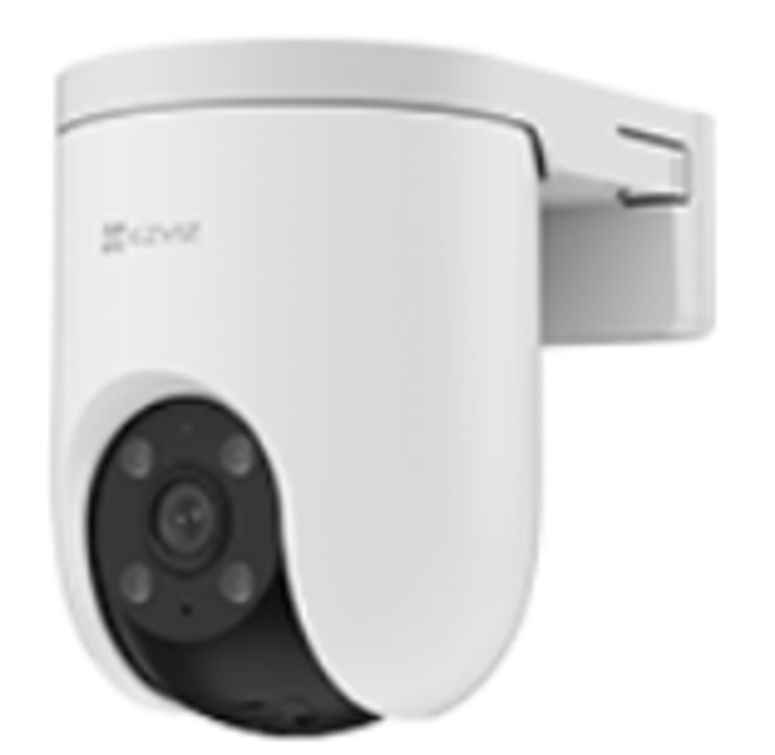 מצלמת רשת ממונעת PT EZVIZ H8c 8MP 4K כיסוי 360° ראיית לילה צבעונית מעקב אוטומטי WiFi