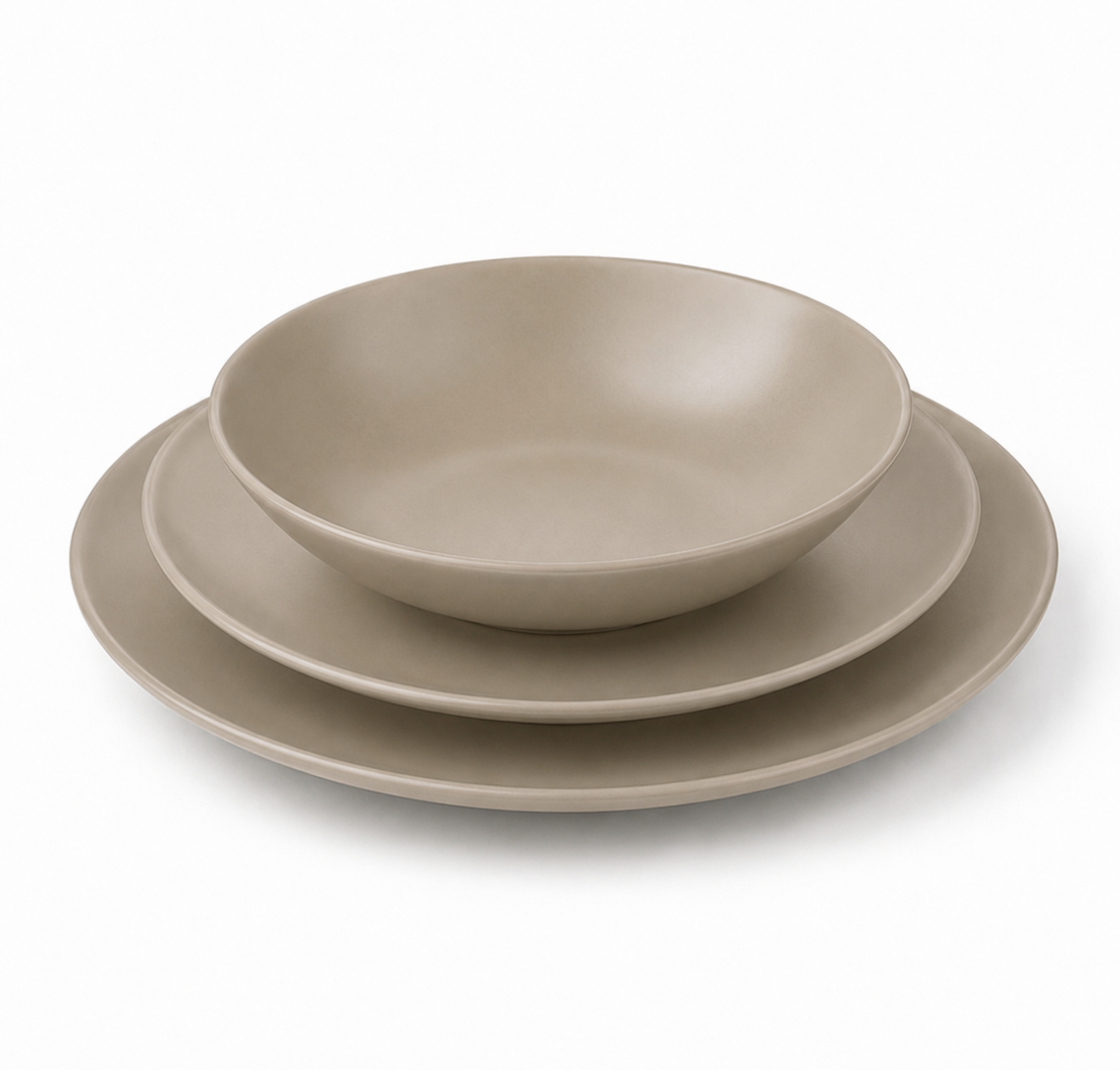 סט צלחות 18 חלקים דגם Sahara Essence