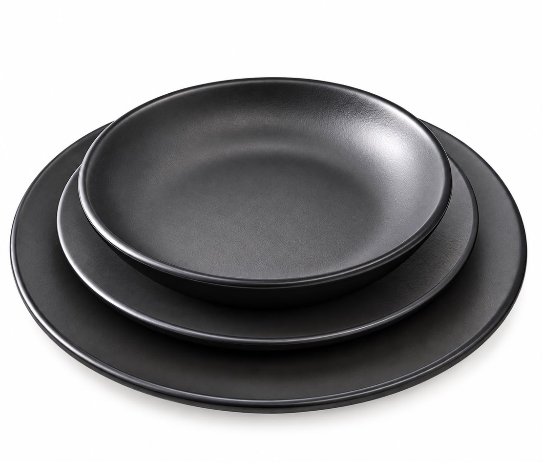 סט צלחות 18 חלקים דגם Milan