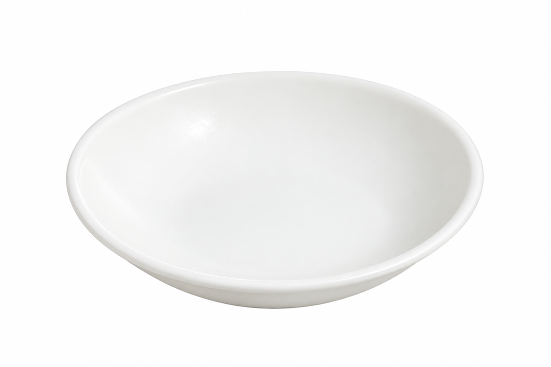 כלי הגשה+סלטים  Crystal White