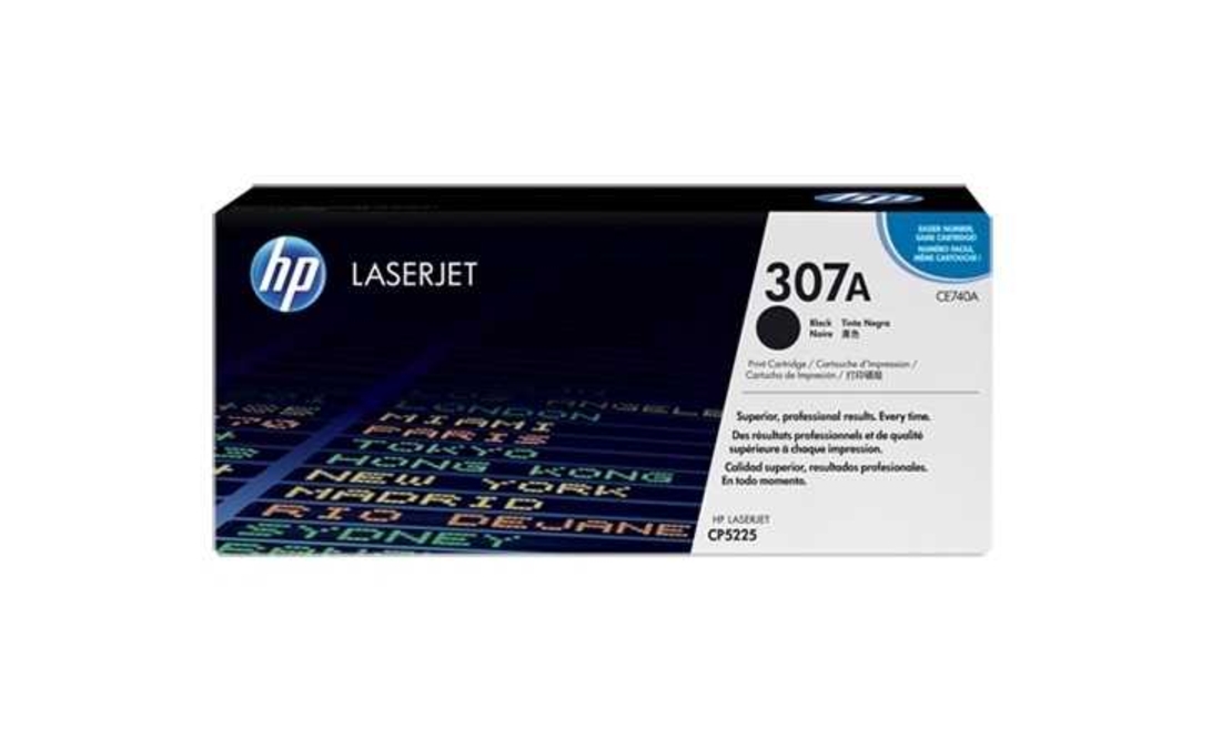 טונר מקורי שחור hp 307a ce740a
