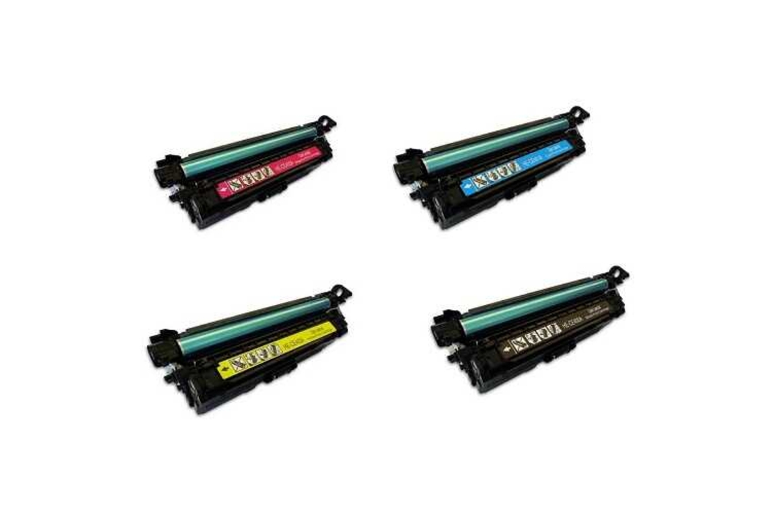 סט טונרים תואמים HP 507X CE400X/CE401A/CE402A/CE403A