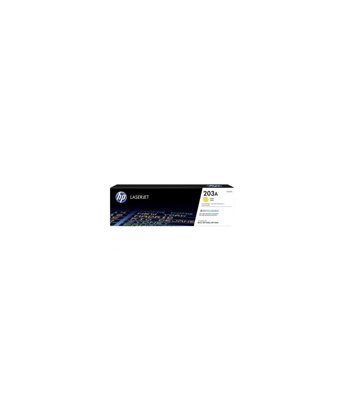 טונר צהוב מקורי hp 203a cf542a yellow