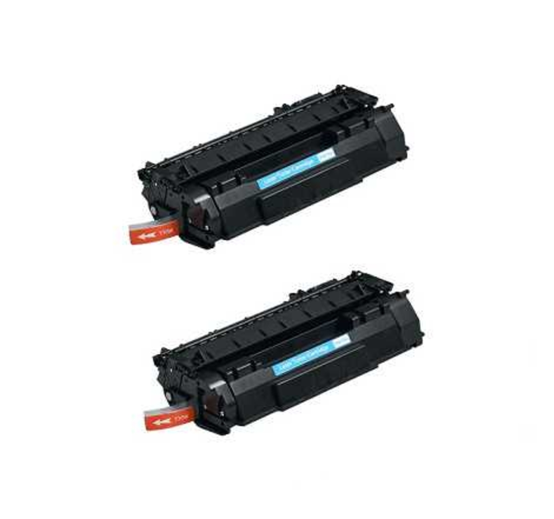 קנה 2 טונרים תואמים HP 53X / Q7553X במחיר מבצע!