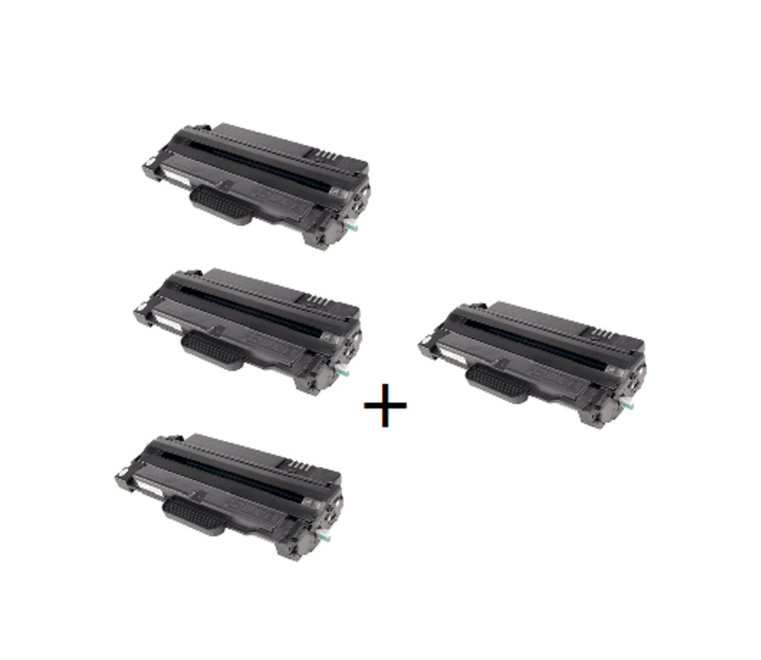 3 טונרים תואמים Xerox 106R04348 + טונר נוסף חינם