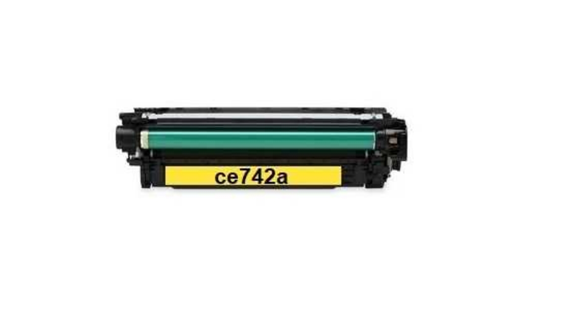 טונר תואם צהוב hp 307a ce742a
