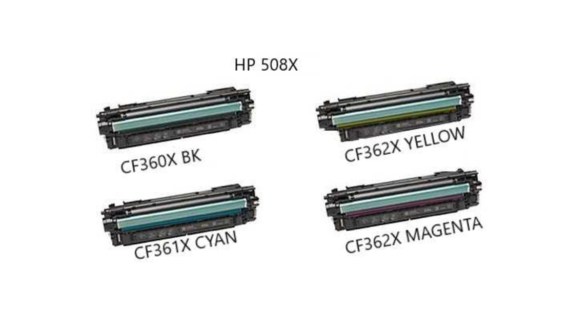 סט טונרים תואמים  Canon 040 H BK/C/Y/M