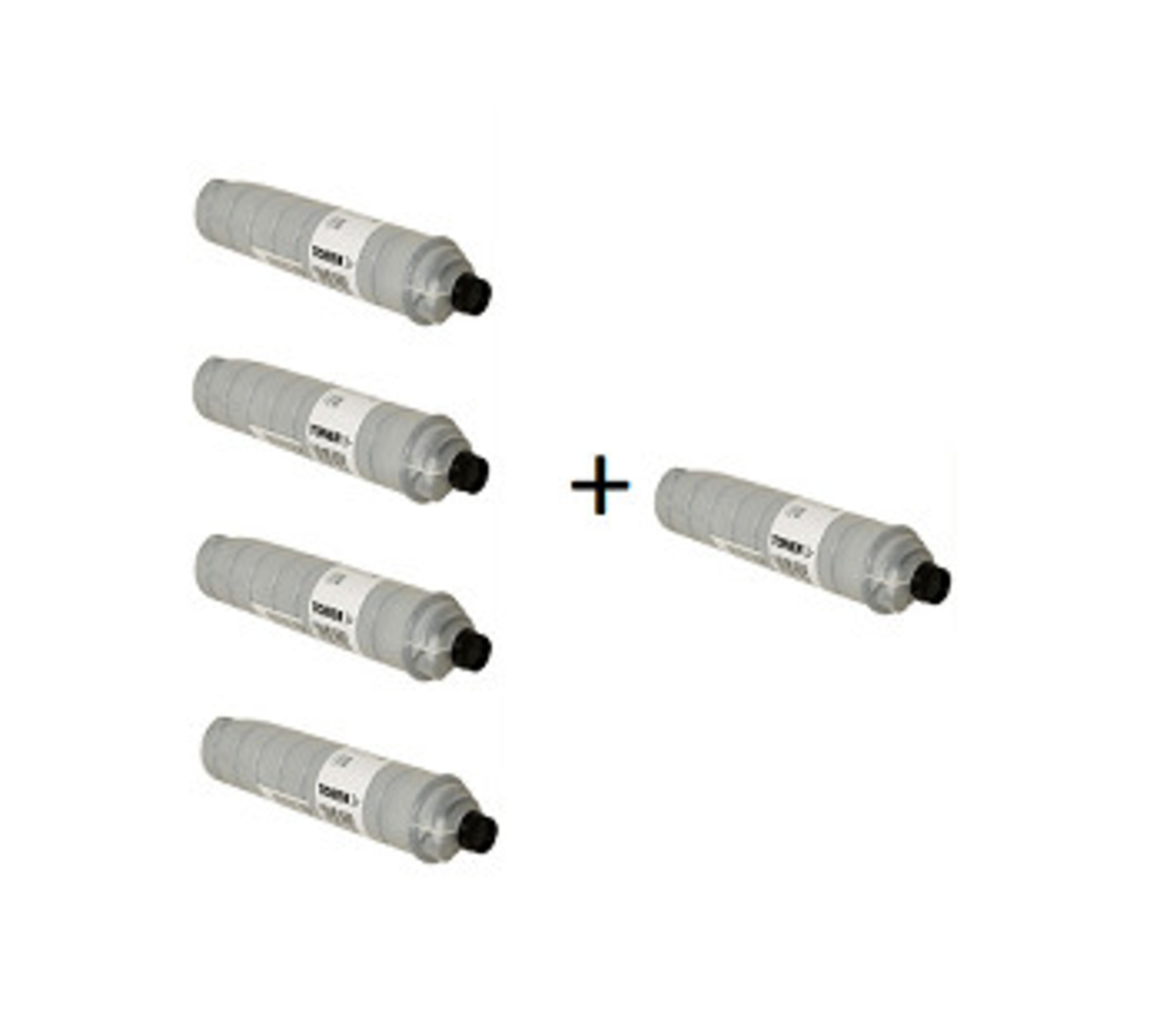 קנה 4 טונרים ricoh type 1170d, קבל טונר נוסף חינם