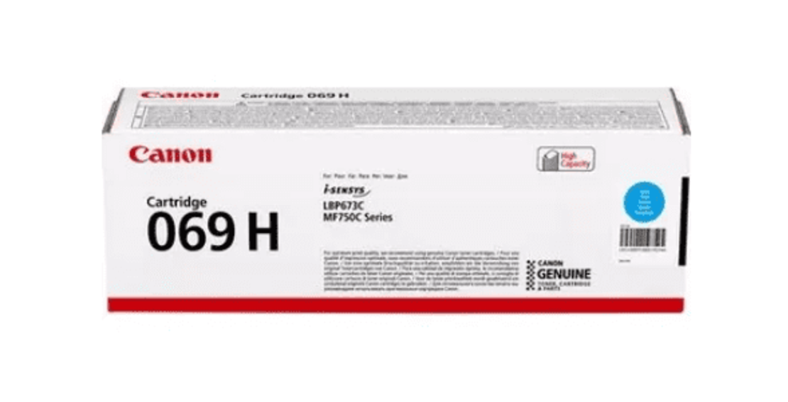 טונר כחול מקורי CANON 069H cyan