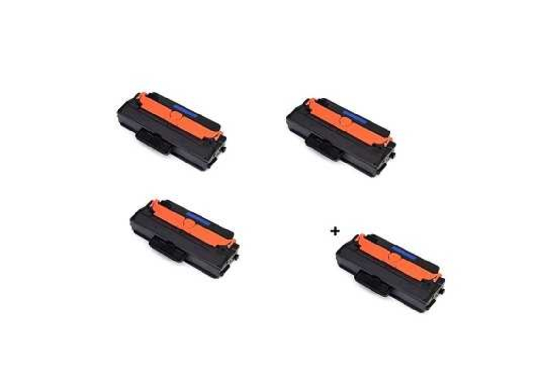 קנה 3 טונרים תואמים samsung 103L + טונר נוסף חינם