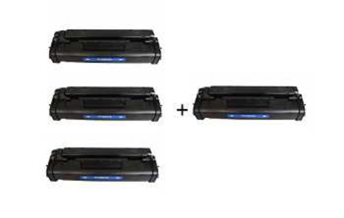 3 טונרים תואמים canon fx3 + טונר נוסף חינם!