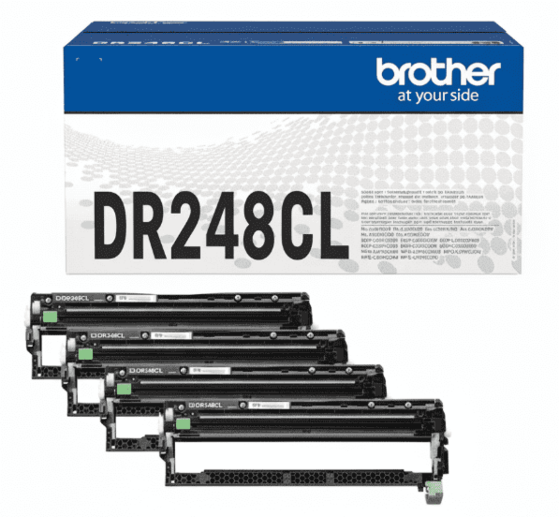 סט 4 תופים מקוריים BROTHER DR248CL