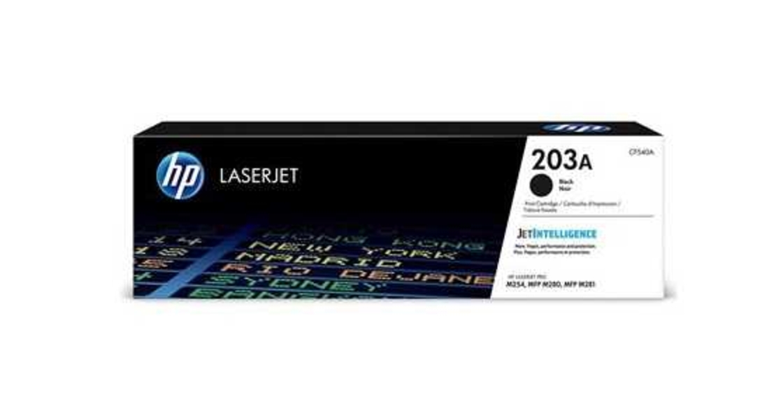 טונר שחור מקורי hp 203a cf540a bk