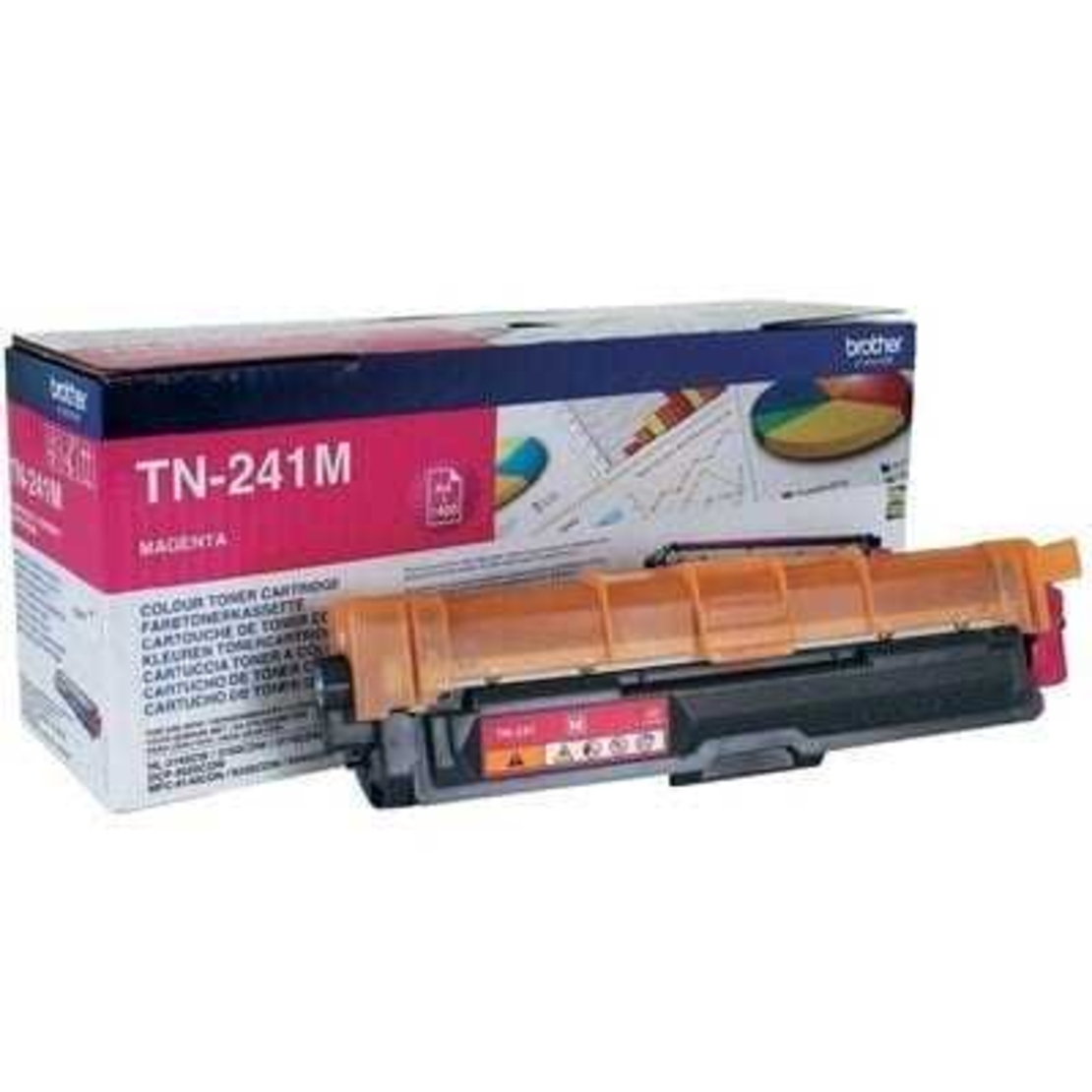 טונר מקורי אדום brother tn241m