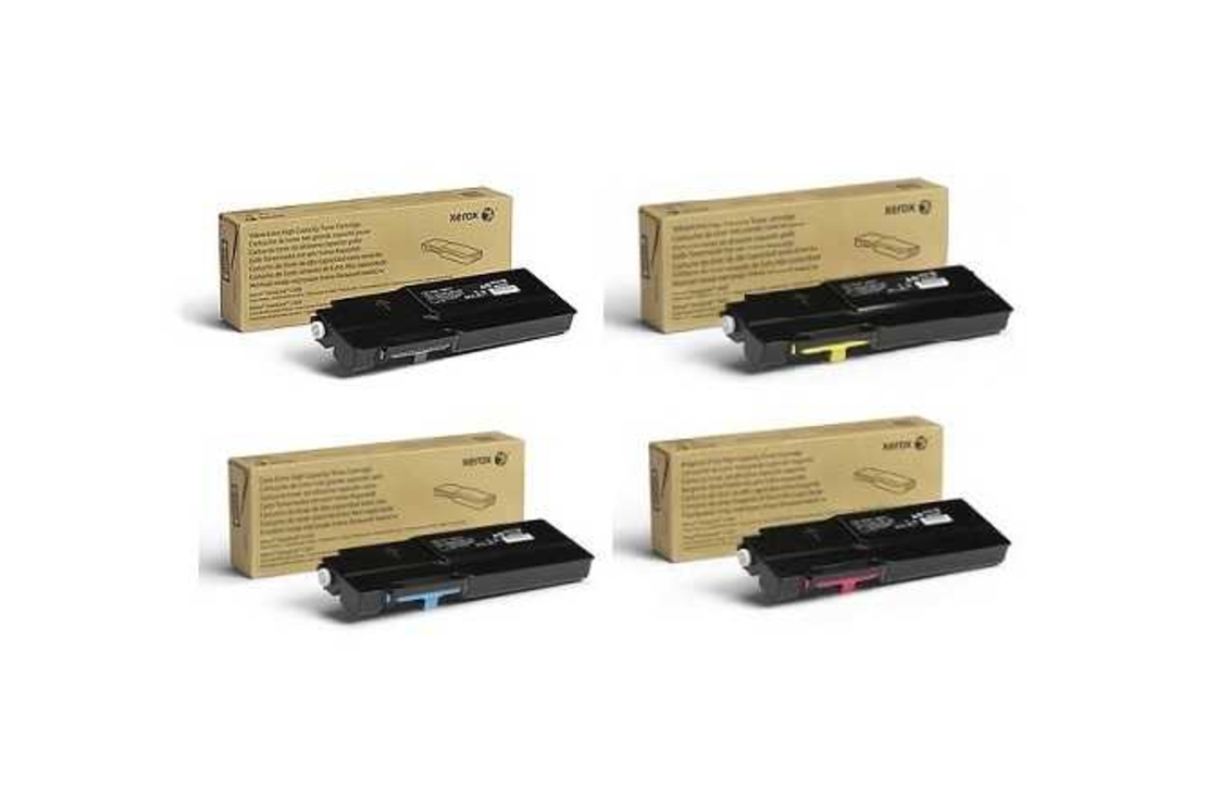 סט טונרים מקוריים xerox versalink c400/c405 bk/c/m/y