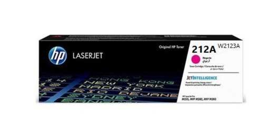 טונר אדום מקורי HP 212A W2123A