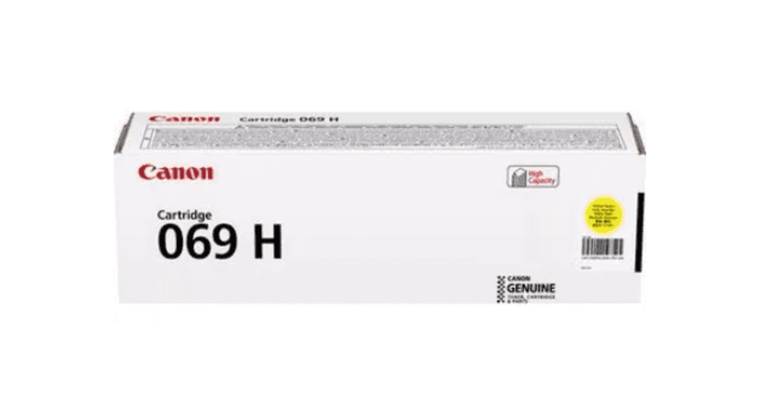 טונר צהוב מקורי CANON 069H yellow
