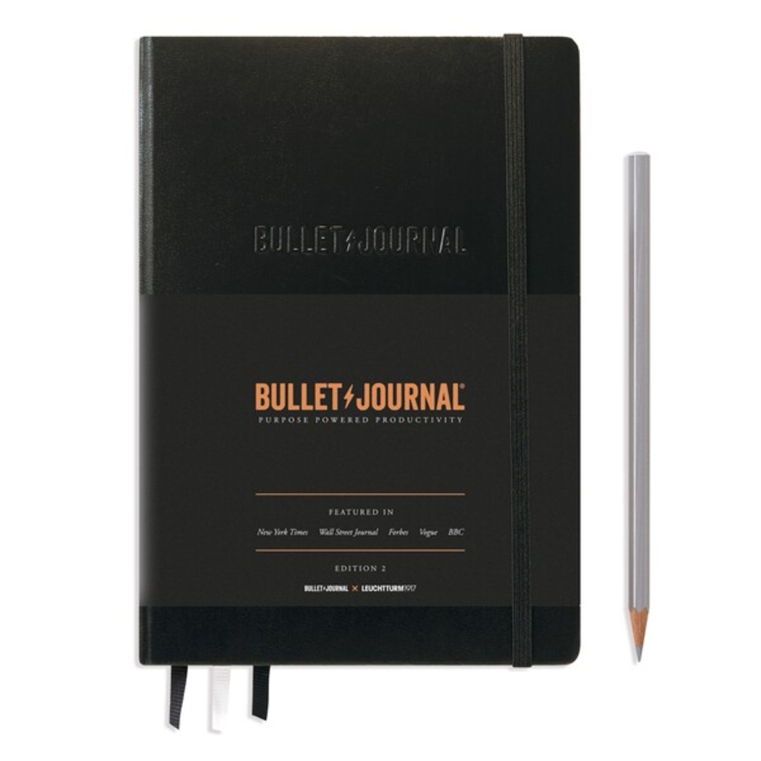 LEUCHTTURM1917 Bullet Journal Edition 2 — Medium A5, Black