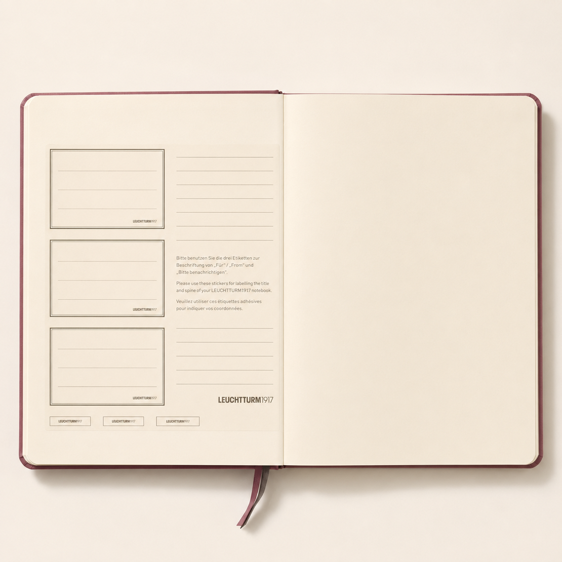 LEUCHTTURM1917 Notebook Medium A5 — Hardcover, Dotted