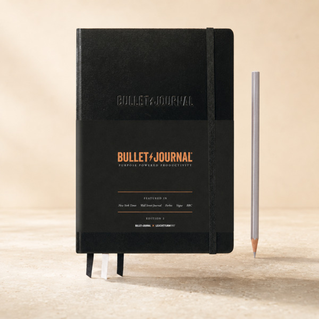 LEUCHTTURM1917 Bullet Journal Edition 2 — Medium A5, Black