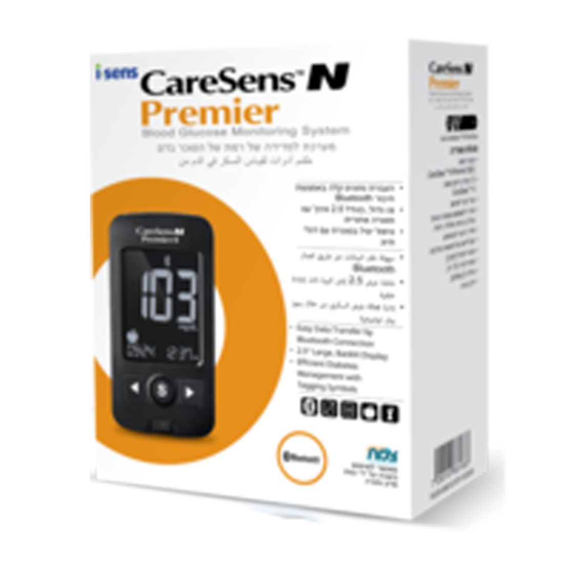 מד סוכר חכם CareSens N Premier