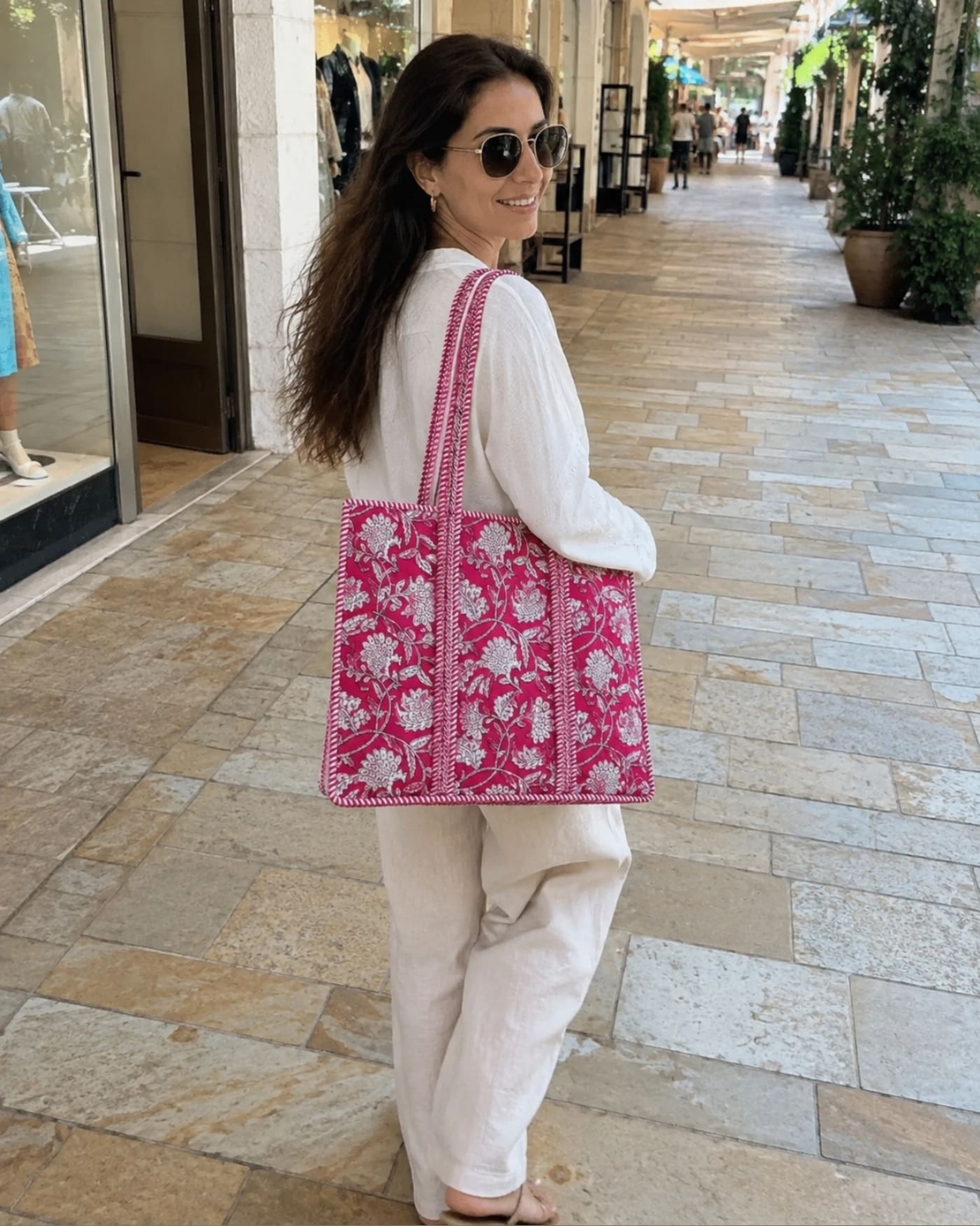 תיק TOTE מונקו בלוסום · Monaco Blossom