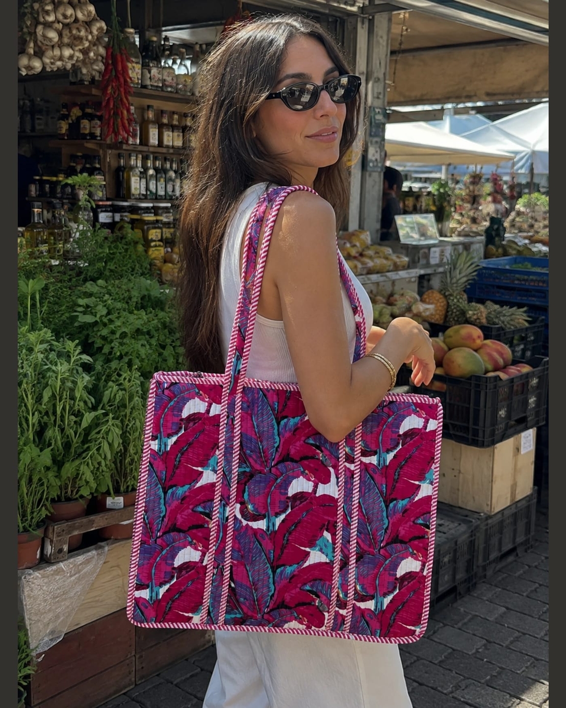 תיק TOTE איביזה פאלמס · Ibiza Palms