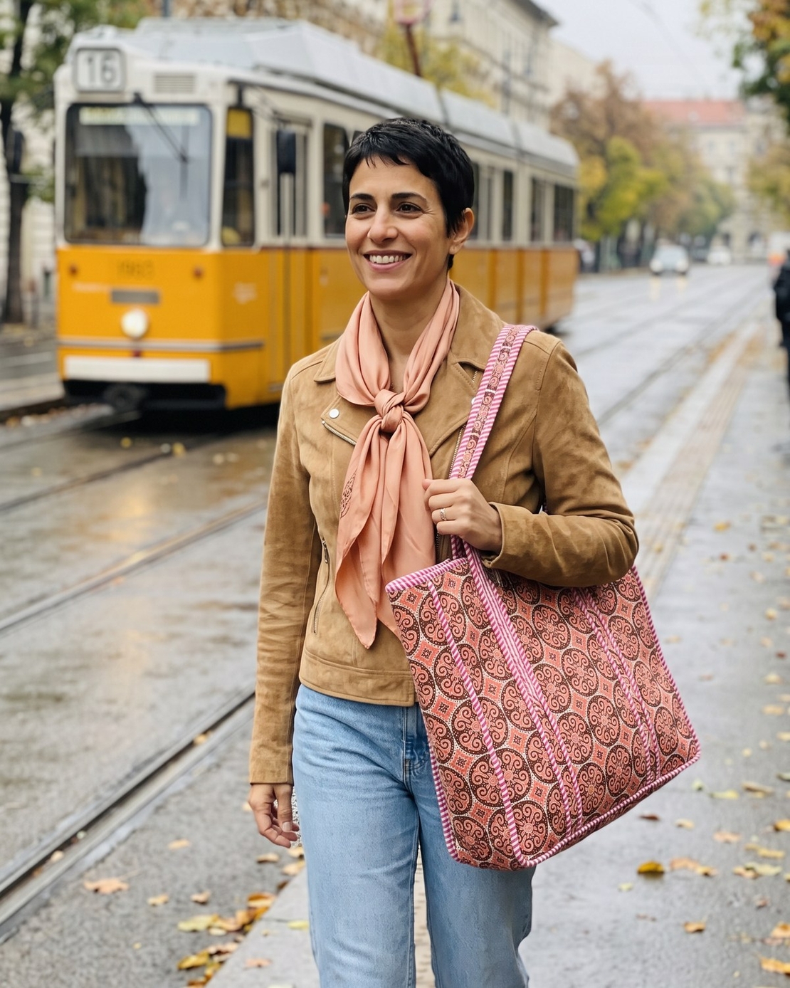 תיק TOTE מורוקן רויאל · Moroccan Royal