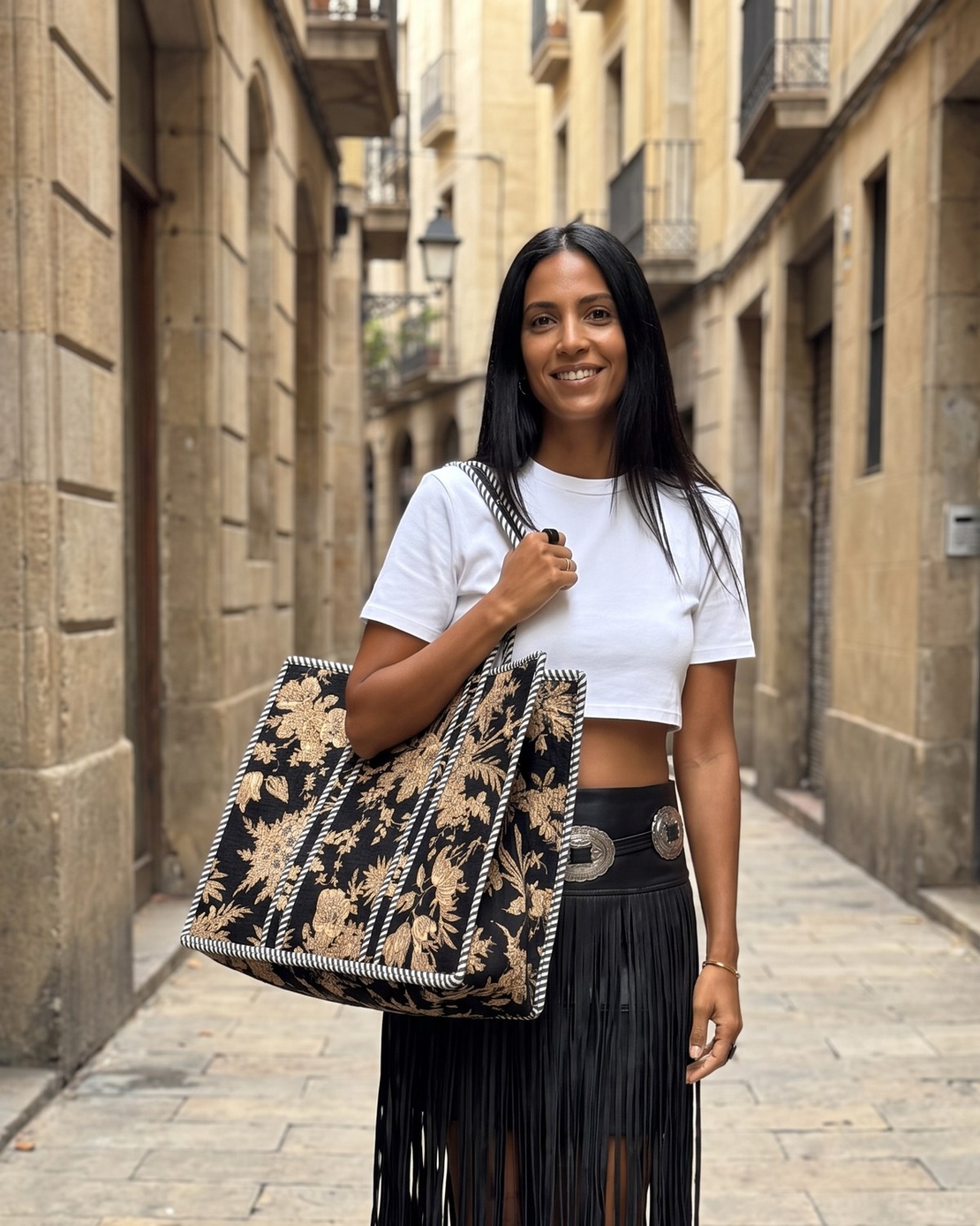 תיק TOTE גולדן ברוק · Golden Baroque